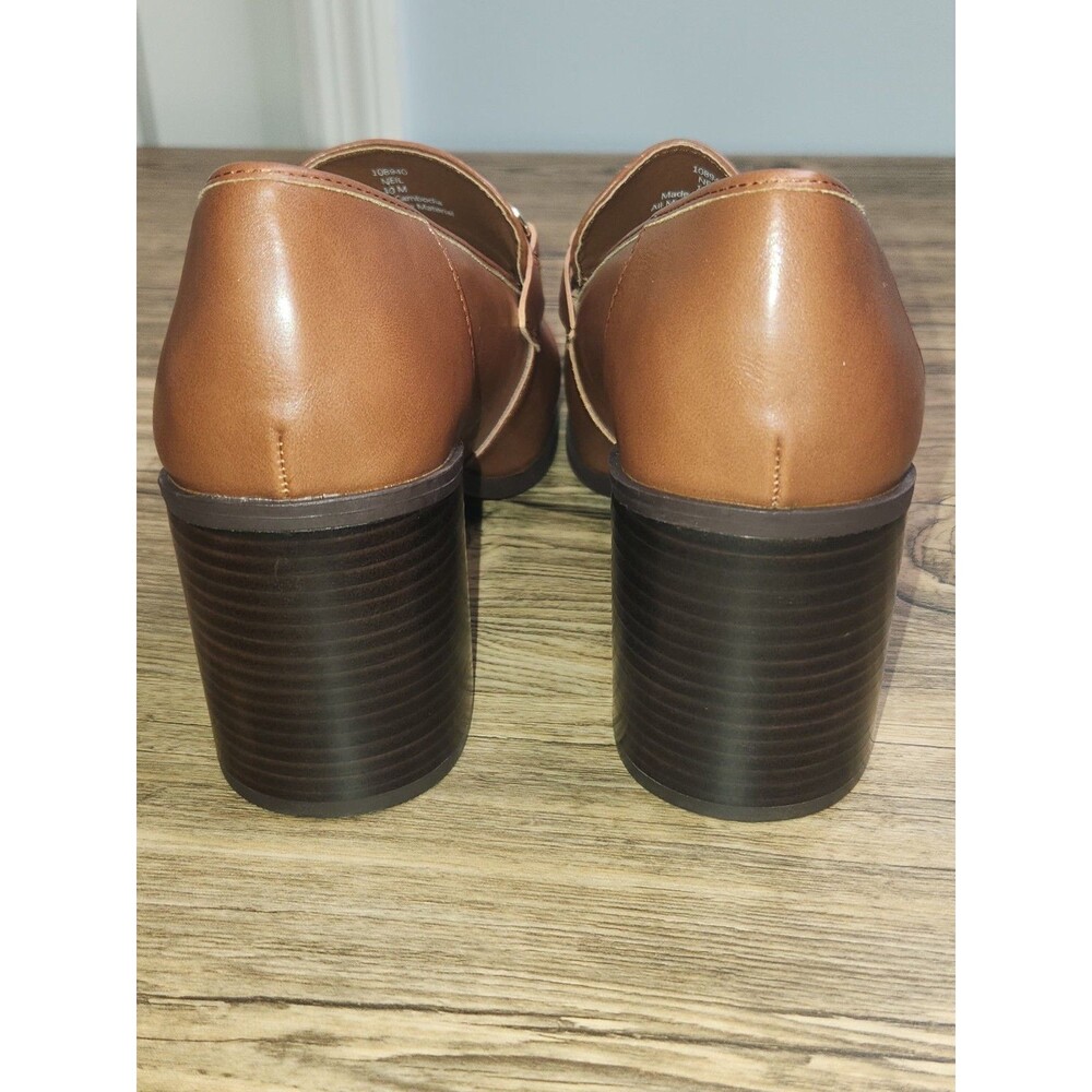 Lauren Blakwell "Neil Cognac Pumps Women's Size 10 Medium - Picture 5 of 16